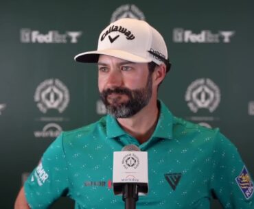 Adam Hadwin Saturday Flash Interview 2024 Memorial Tournament presented by Workday