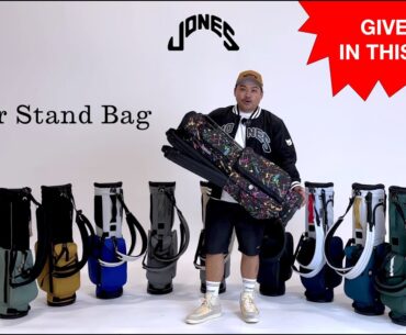 The New Jones Sports Co. Rover Stand 2024 Golf Bag! + Plus Giveaway Watch and Win!