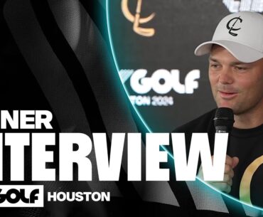 CLEEKS WINNER INTERVIEW: "Means A Lot To Pull It Off" | LIV Golf Houston