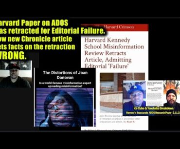 Harvard Paper retracted for Editorial Failure. How new article gets facts on the retraction WRONG.