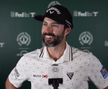 Adam Hadwin Sunday Flash Interview 2024 Memorial Tournament presented by Workday