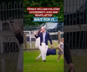 SWEETEST FATHER DAUGHTER MOMENT PRINCESS CHARLOTTE #princewilliam #britishroyalfamily #youtubeshorts