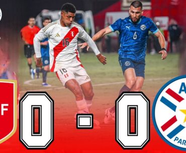 ANALISIS ⚽️ Perú 0 - 0 Paraguay ⚽️ Amistoso Internacional Fecha FIFA Junio 2024