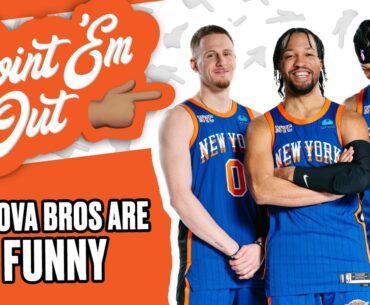 Jalen Brunson, Donte DiVincenzo & Josh Hart Are TOO FUNNY 🤣 They DON'T STOP ROASTING EACH OTHER