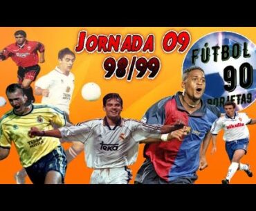Resúmenes Primera División España Liga 98/99 Jornada 09