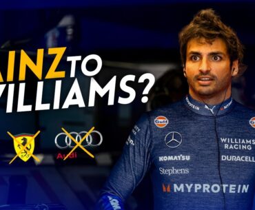 CARLOS SAINZ joins WILLIAMS in 2025?