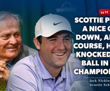 Scottie Scheffler’s FULL winner press conference with Jack Nicklaus at the Memorial | 2024