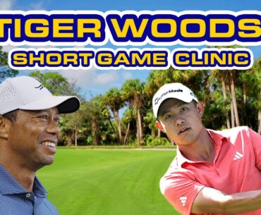 Tiger Woods' Short Game Clinic With Collin Morikawa | TaylorMade Golf