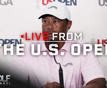 Tiger Woods has 'strength' to win U.S. Open (FULL PRESSER) | Live From the U.S. Open | Golf Channel