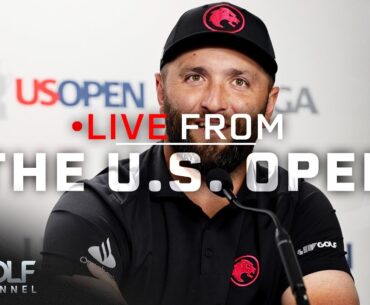 Jon Rahm withdraws from the 2024 U.S. Open | Live From the U.S. Open | Golf Channel