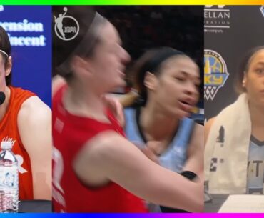 Caitlin Clark Said This After Chennedy Carter Shoved Her To Ground... (Breakdown) WNBA