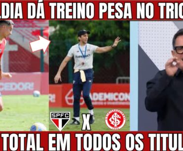 🚨 EXCLUSIVO 🚨 ZUBELDIA DÁ TREINO PESADO NO TRICOLOR! SPFC VAI BRIGAR POR TUDOS OS TÍTULOS.