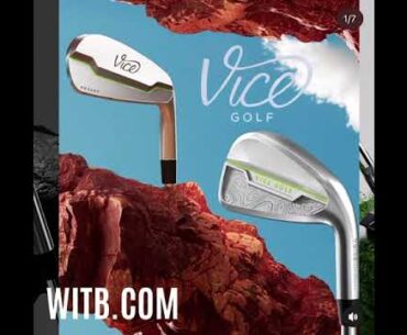 Vice Golf launch their first set of golf clubs