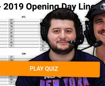 Can we name every EVERY 2019 Opening Day Starter? (250+ players)