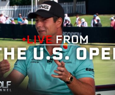Viktor Hovland describes challenges of Pinehurst No. 2 | Live From the U.S. Open | Golf Channel
