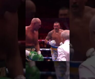 Alexander Usyk knocked out Tyson Fury