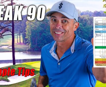 How to Break 90 with Only 3 Simple Tips!