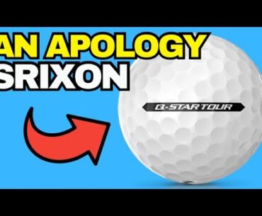 Srixon - SORRY I was wrong...! (Srixon Q Star Tour Golf Ball) #golf