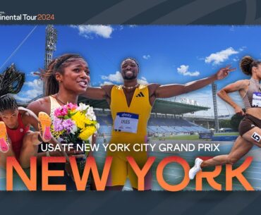 USATF New York City Grand Prix Highlights | Continental Tour Gold 2024