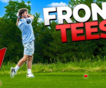 Can I shoot under par if I play the front tees?