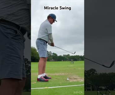 Major Champion, Steve Elkington, teaching the Miracle Swing! #golf #MiracleSwing