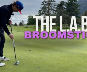 I Tested The L.A.B. Golf Broomstick Putter