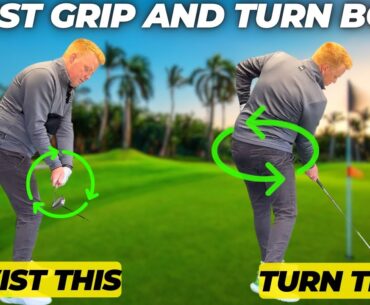 TWIST and TURN | Do This to Rotate Through the Golf Ball Better