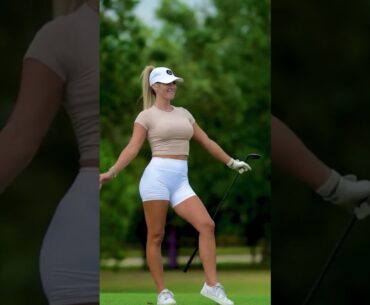 Amazing Golf Swing you need to see | Golf Girl awesome swing | Karin Hart