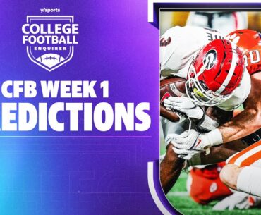Early college football Week 1 predictions & free Joey Chestnut | College Football Enquirer