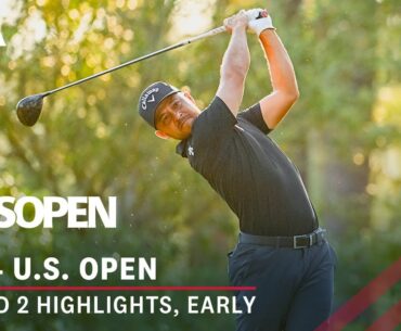 2024 U.S. Open Highlights: Round 2, Early