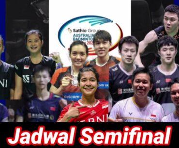 Jadwal Semifinal Sathio Group Australian Open 2024|Ada 3 wakil Indonesia di Semifinal Australia Open