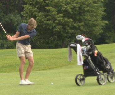 Area athletes compete at Class A state golf competition