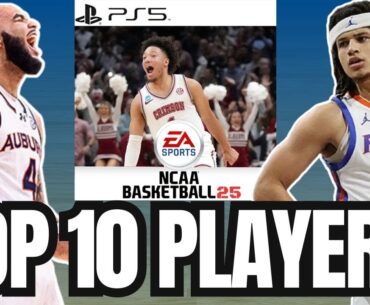 The Top 10 SEC Basketball Players For 2024-25 (Video Game Ratings)
