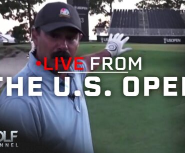 Johnson Wagner falls to Pinehurst's 13th like Finau, Åberg | Live From the U.S. Open | Golf Channel