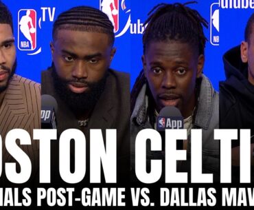 Boston Celtics NBA Finals Post-Game, GM2: Jayson Tatum, Holiday, Brown & Mazzulla on 2-0 vs. Mavs