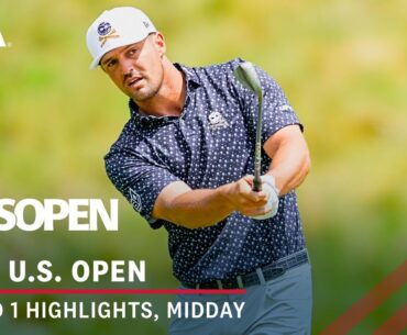 2024 U.S. Open Highlights: Round 1, Midday