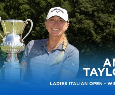 Amy Taylor triumphs at Ladies Italian Open!