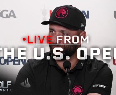 Jon Rahm 'still in pain' ahead of U.S. Open (FULL PRESSER) | Live From the U.S. Open | Golf Channel