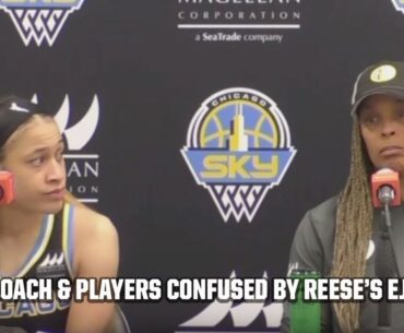 Angel Reese's ejection leaves Chicago Sky coach & players looking for answers | WNBA on ESPN