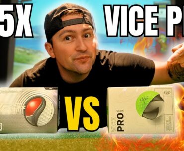 2024 Vice Pro vs 2024 Taylormade TP5X - SHOCKING RESULTS!