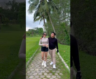 Denny Caknan Ajari Bella Bonita Main Golf #dennycaknan #belbon #shorts