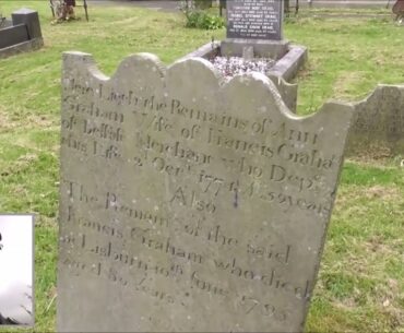 1774 Ann Graham The Lady with 2 Headstones Knockbreda Parish Belfast