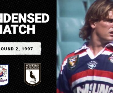 Sydney City Roosters vs. Western Suburbs Magpies | Round 2, 1997 | Condensed Match | NRL