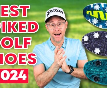 Discover The 5 Best Spiked Golf Shoes 2024!