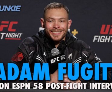 Adam Fugitt Glad He Got 'Dangerous' Split Decision Call From Judges | UFC on ESPN 58