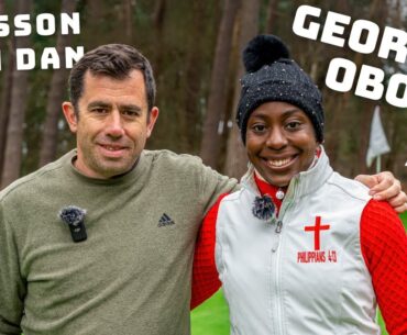 Ladies European Tour Player Georgia Oboh Sharpens her Short Game! | A lesson with Dan | Episode 6