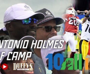 Santonio Holmes Golf and STEAM Camp in Belle Glade | Youth Golf