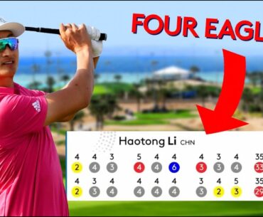 Pro Golfer Makes FOUR Eagles In One Round!