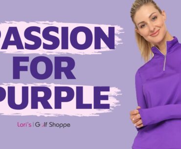 Fore Your Love of Purple | Purple Golf Clothes for Women