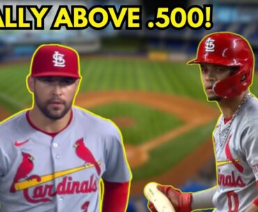 The Cardinals Are FINALLY Above .500! But Are They BACK?
